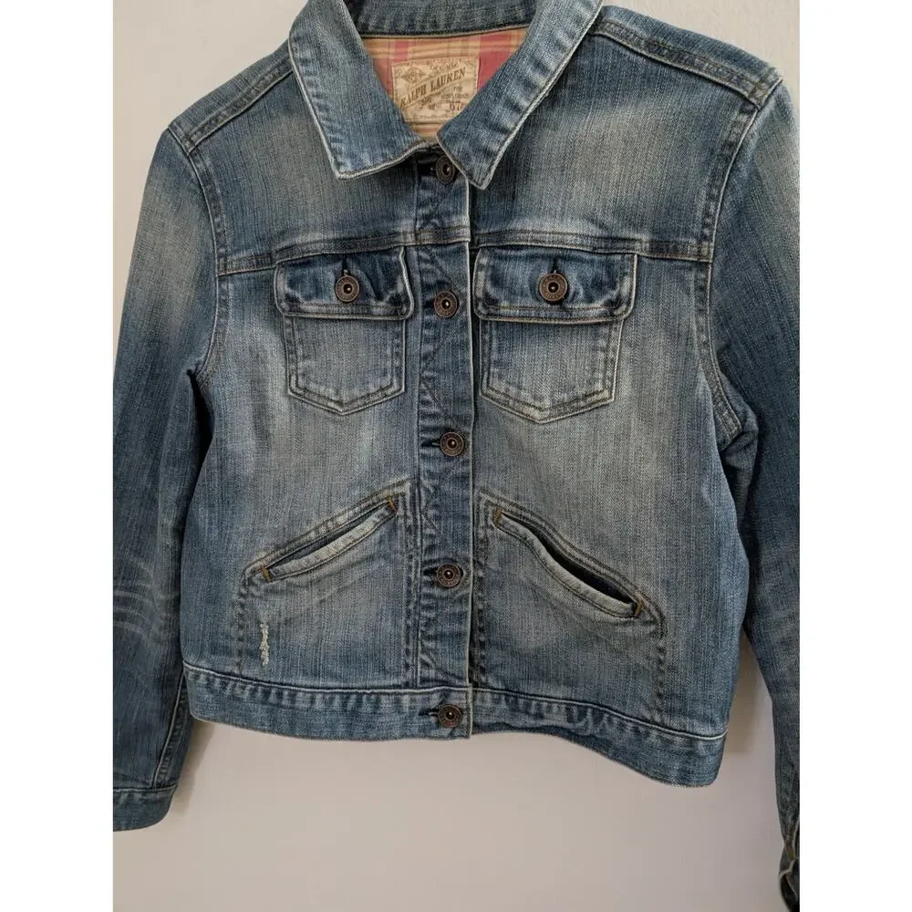 Vintage Ralph Lauren fine denim good no. 67 jean jacket - Picture 3 of 12